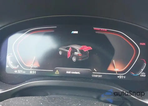 2022 BMW X3 xDrive30I z USA, uszkodzony, nr VIN 5UX53DP03N9M86752